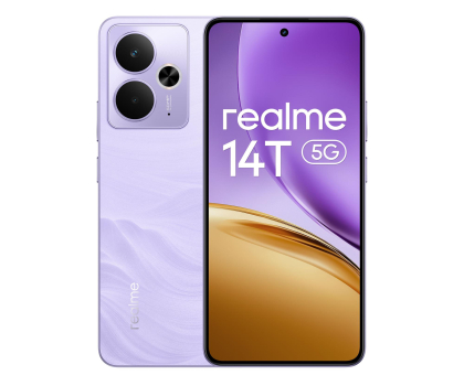 Smartfon REALME 14T 5G 8/256GB Fioletowy